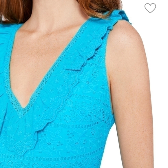 Alice + Olivia Cantara Lace Overlay Dress - Picture 3 of 13